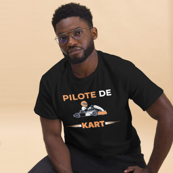 T-shirt unisexe Pilote de Kart – Passion et vitesse – Image 3