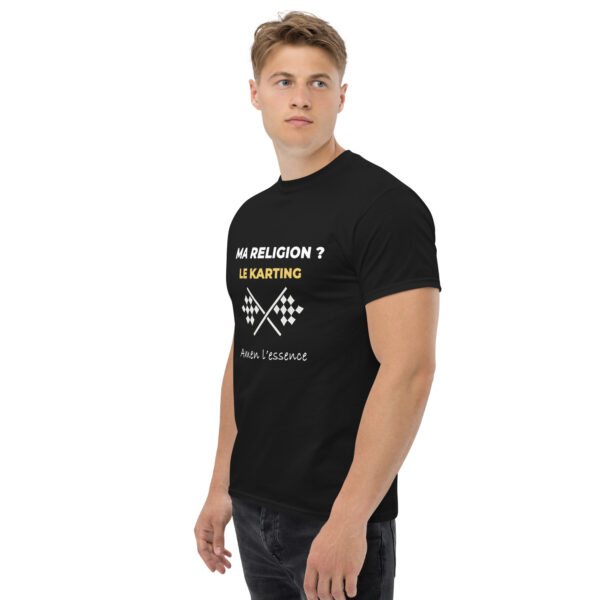 T-shirt unisexe - MA RELIGION ? KARTING - Amen l'essence – Image 4