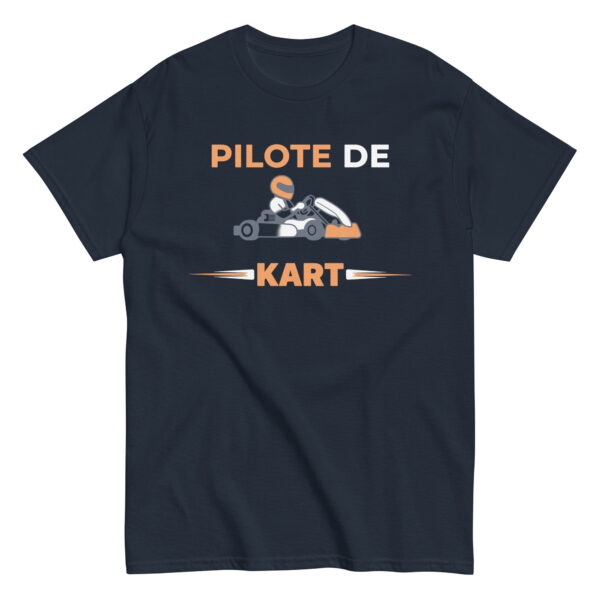 T-shirt unisexe Pilote de Kart – Passion et vitesse – Image 4
