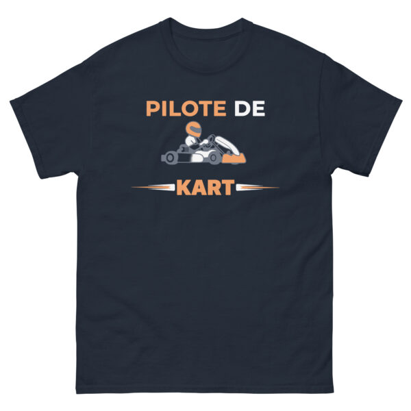 T-shirt unisexe Pilote de Kart – Passion et vitesse – Image 8