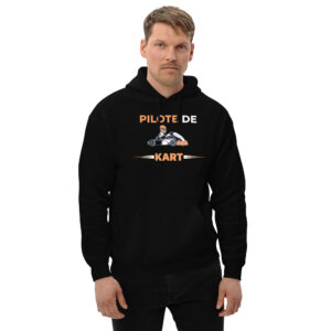 Sweat à capuche Pilote de Kart