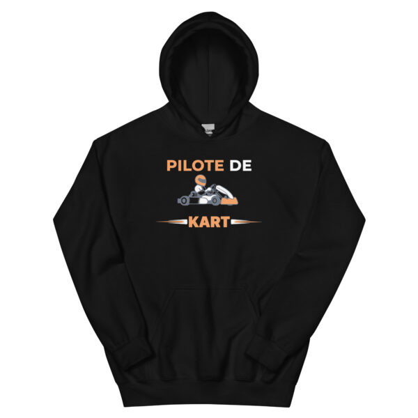 Sweat à capuche Pilote de Kart – Image 6