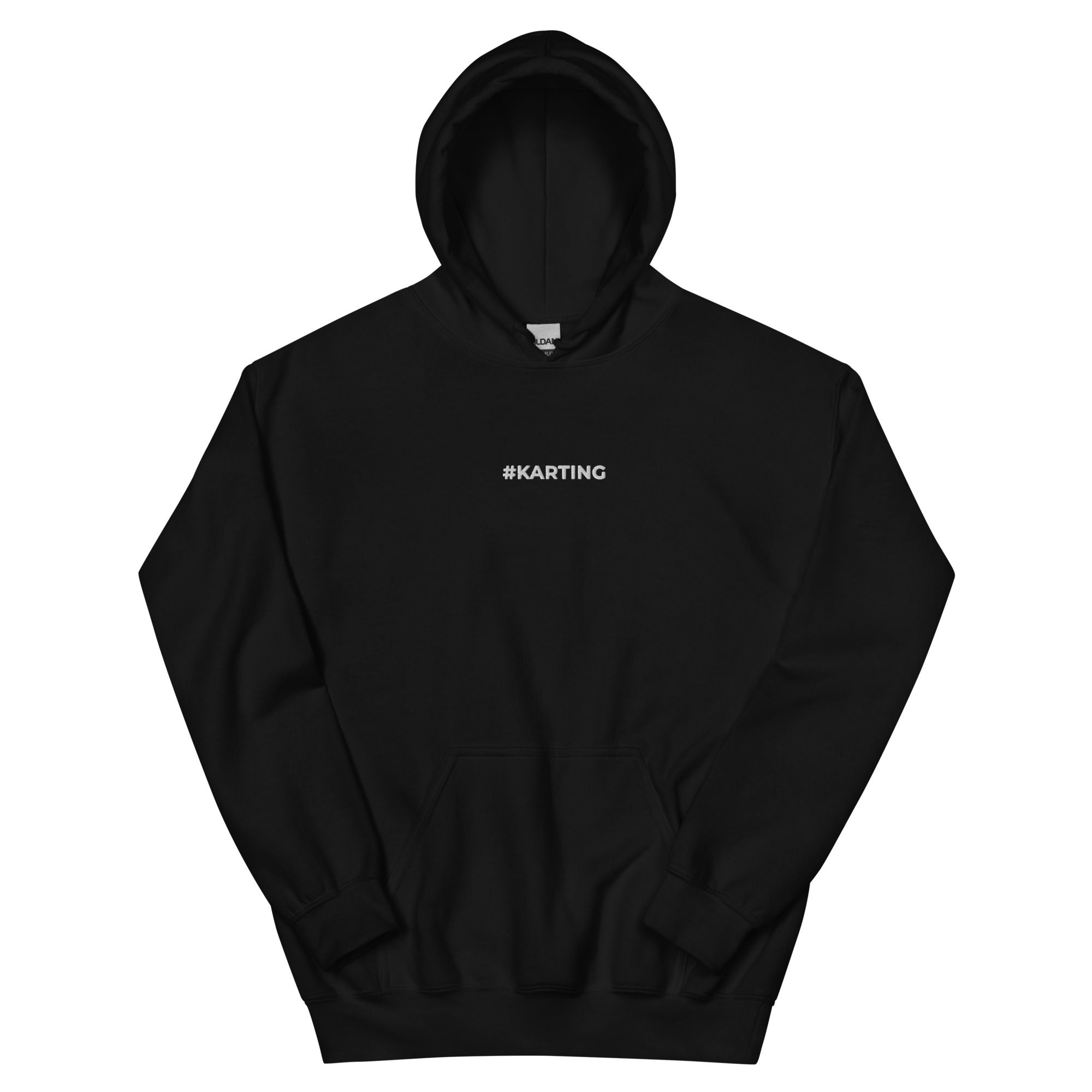 Sweat à capuche Hoodie brodé #Karting