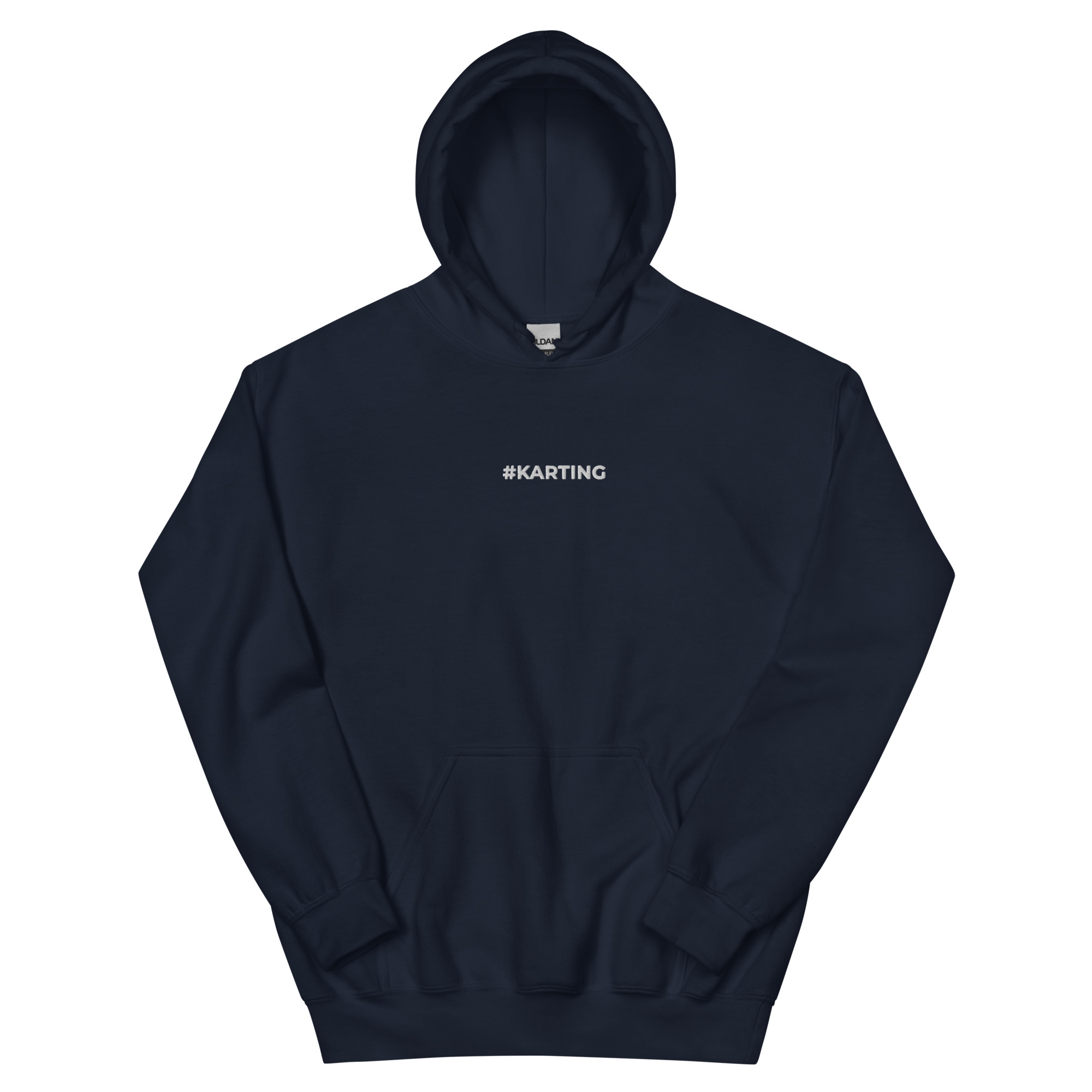Sweat à capuche Hoodie brodé #Karting – Image 7