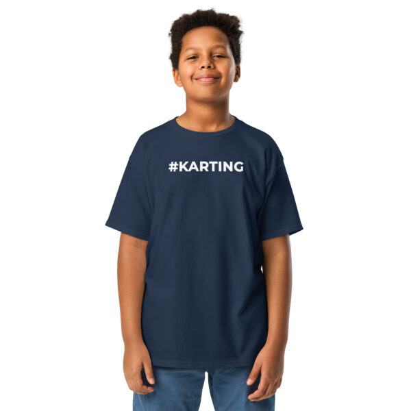 T-shirt enfant #Karting – L’indispensable des jeunes passionnés – Image 3