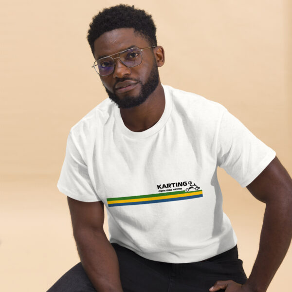 T-shirt unisexe - Karting dans mes veines – Image 2