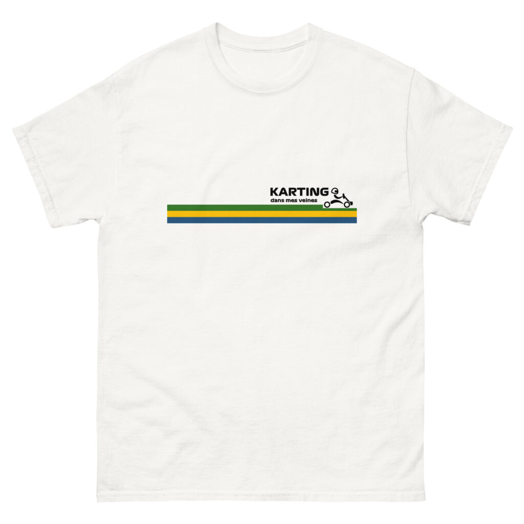 T-shirt unisexe - Karting dans mes veines