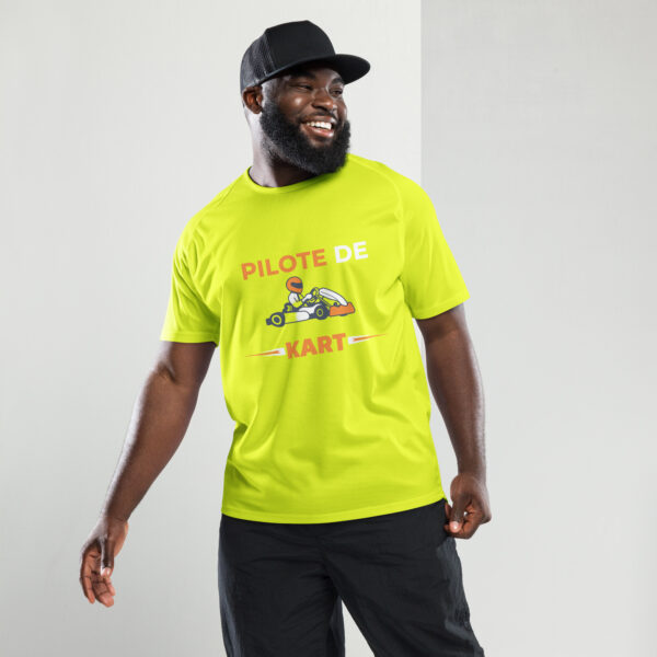 Maillot de sport unisexe Pilote de Kart – respirant et ultra-léger – Image 2