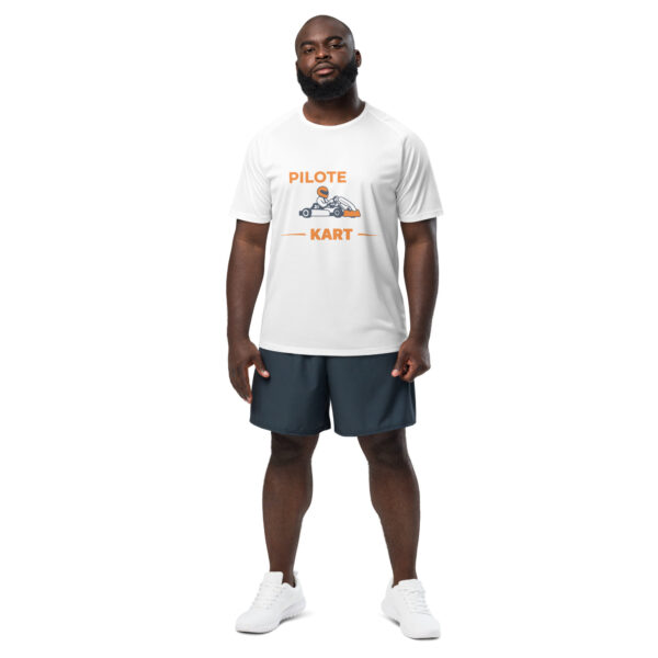 Maillot de sport unisexe Pilote de Kart – respirant et ultra-léger – Image 4