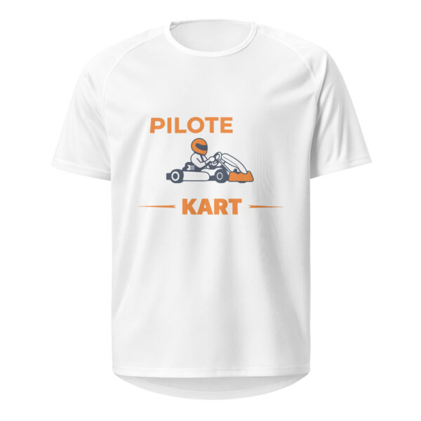 Maillot de sport unisexe Pilote de Kart – respirant et ultra-léger – Image 6