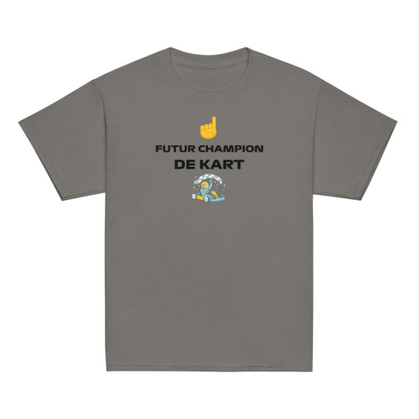 T-shirt enfant Future Champion de Kart - Plusieurs colories + logo de kart – Image 3