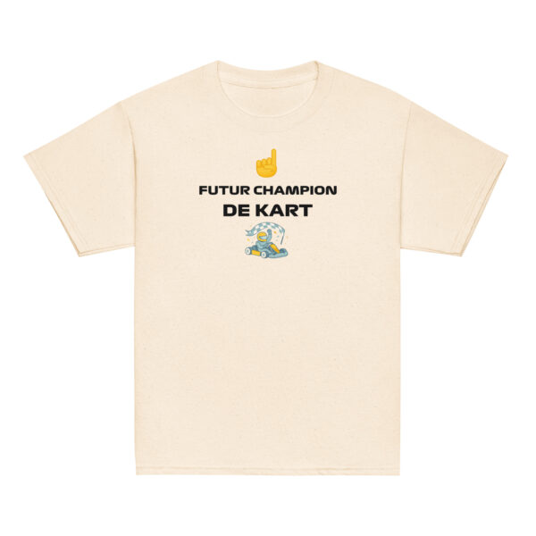 T-shirt enfant Future Champion de Kart - Plusieurs colories + logo de kart – Image 5