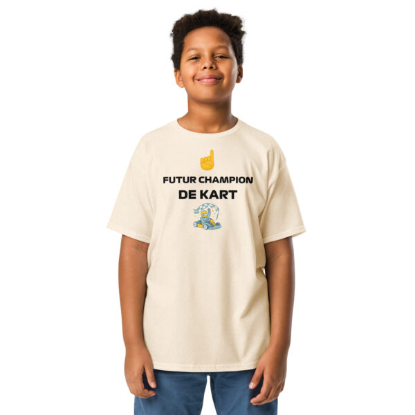 T-shirt enfant Future Champion de Kart - Plusieurs colories + logo de kart – Image 15