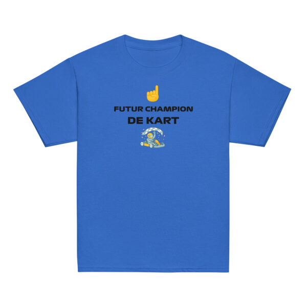 T-shirt enfant Future Champion de Kart - Plusieurs colories + logo de kart – Image 2