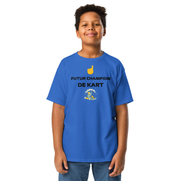 T-shirt enfant Future Champion de Kart - Plusieurs colories + logo de kart – Image 9