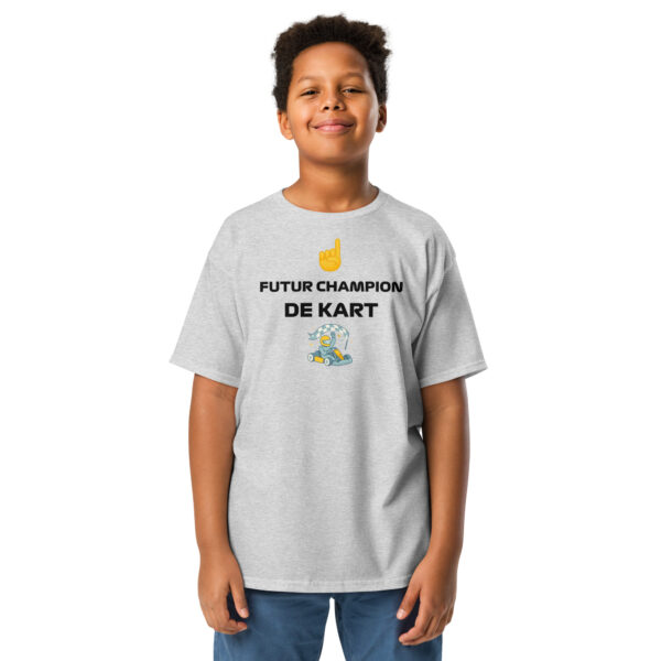 T-shirt enfant Future Champion de Kart - Plusieurs colories + logo de kart – Image 13