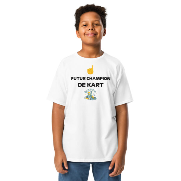 T-shirt enfant Future Champion de Kart - Plusieurs colories + logo de kart – Image 17